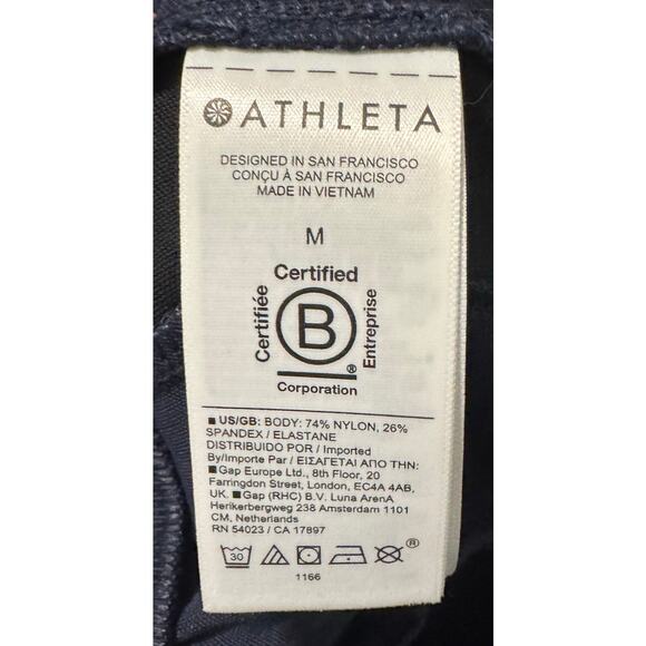 Athleta Navy Wide Leg Pants - Picture 6 of 7
